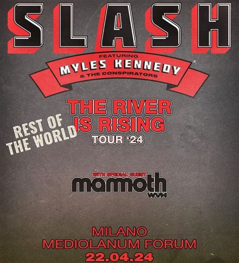 Slash Featuring Myles Kennedy The Conspirators Live Milano