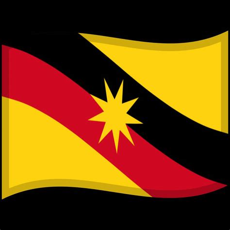 Sarawak flag emoji by GerPolball on DeviantArt