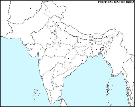 The Political Map Of India On The Political Map Of India Southern Asia Asia