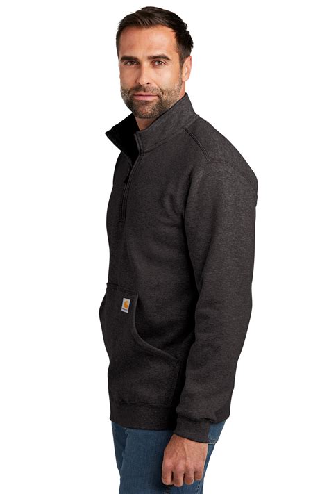 Carhartt Midweight Zip Mock Neck Sweatshirt Product Online