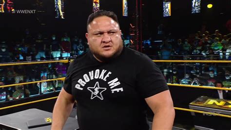 Samoa Joe Explica Verdadero Motivo De Su Renuncia Al Campeonato NXT