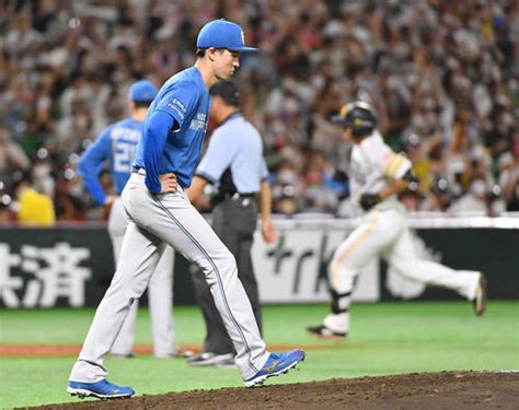 【日本ハム】上沢直之が5回途中8失点ko上々の立ち上がりも4回だけで7失点献上 プロ野球 日刊スポーツ