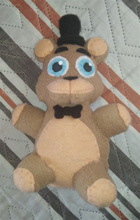 I have made a Freddy Fazbear plushie! by midnight626 on DeviantArt