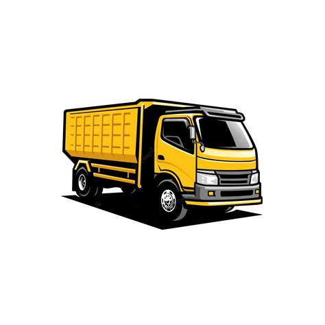 Premium Vector Freight Delivery Truck Semi Truck Dump Truck