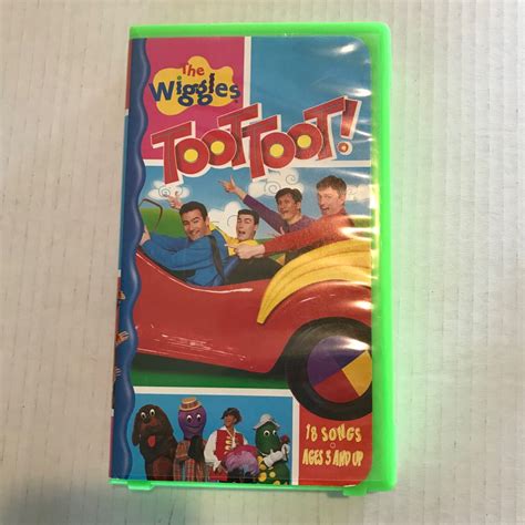 The Wiggles Toot Toot! 2000 VHS 18 Songs | Grelly USA