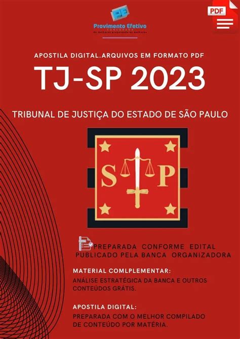 Provimento Efetivo Concursos Apostila TJ SP Assistente Social