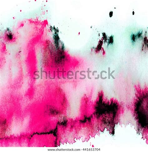 Watercolor Wet Background Blue Watercolor Abstract Stock Illustration ...