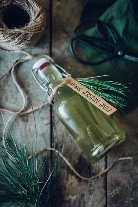 Pine Needle Syrup And A Pine Syrup Gimlet Chew Town Food Blog