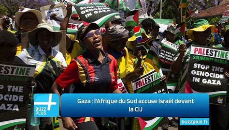 Gaza l Afrique du Sud accuse Israël devant la CIJ video Dailymotion