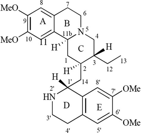 Structure Of Emetine Hydrochloride Download Scientific Diagram