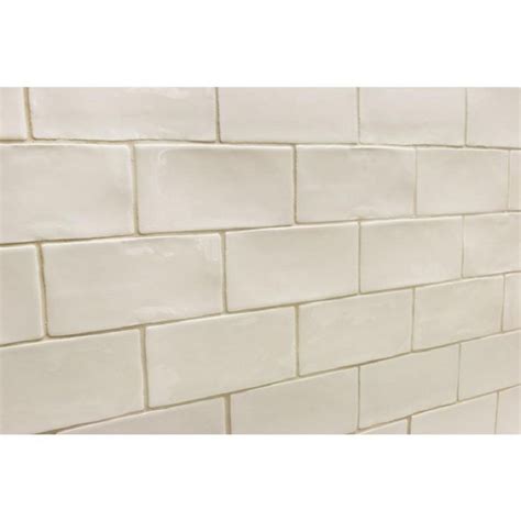 Ivy Hill Tile Catalina Vanilla In X In Polished Ceramic Subway