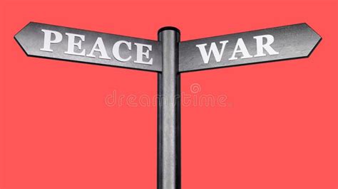 War Peace Road Sign Stock Illustrations 235 War Peace Road Sign Stock