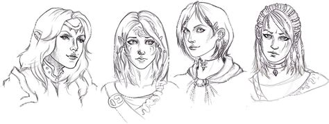 Bg S Ladies Baldur S Gate Deviantart Lady