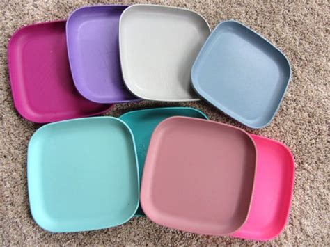 Thick Plastic Plates Vintage Tupperware Tupperware Tupperware