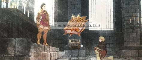 Final Fantasy Tactics Ivalice Rozdział czwarty