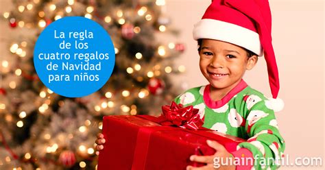 La regla de los 4 regalos para los niños en esta Navidad