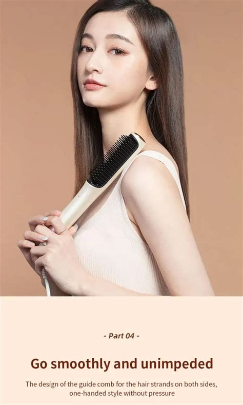 XIAOMI RIWA Negative Ion Hair Straightening Comb Electric Hot