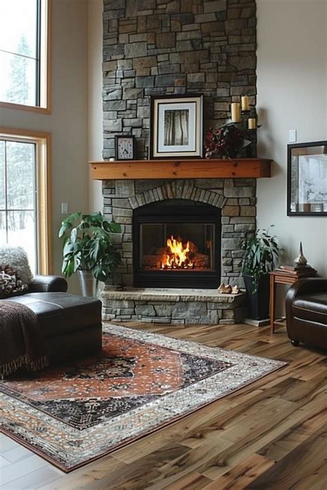 40 Corner Fireplace Ideas To Enhance Your Home's Cozy Corners