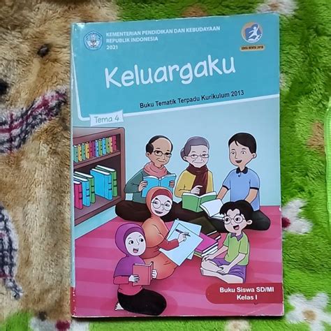 Jual Original Buku Tematik Terpadu Keluargaku Tema Kelas Sd