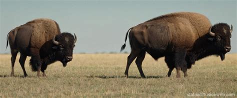 Buffalo in football scenario | Stable Diffusion Online