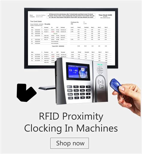 Clocking In Machines Biometric Clocking In Machines