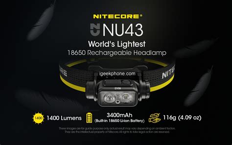 Nitecore Nu Review World S Lightest Rechargeable Headlamp