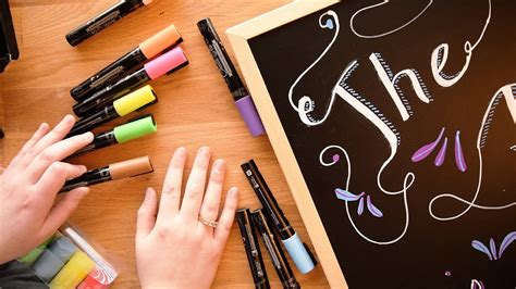 Chalkboard Hand Lettering For Complete Beginners YouTube