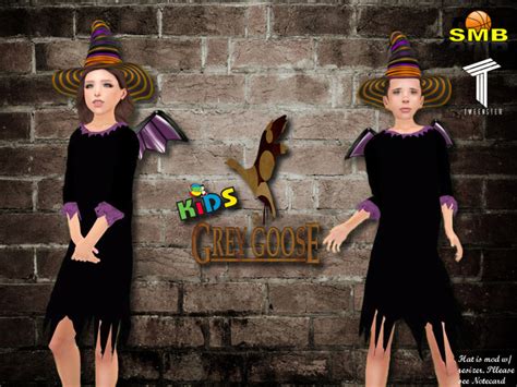 Second Life Marketplace - (WEAR ME) Hocus Pocus Purple Boy Witch Costume