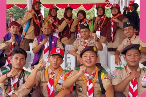 Ka Kwarda Jambi Menghadiri Kemah Nasional V SAKO PRAMUKA SIT Tahun