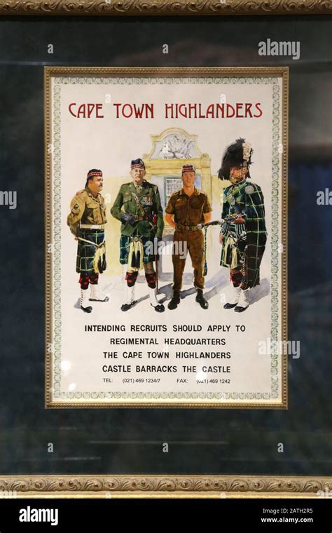 Cape Town Highlanders Regiment Hi Res Stock Photography And Images Alamy