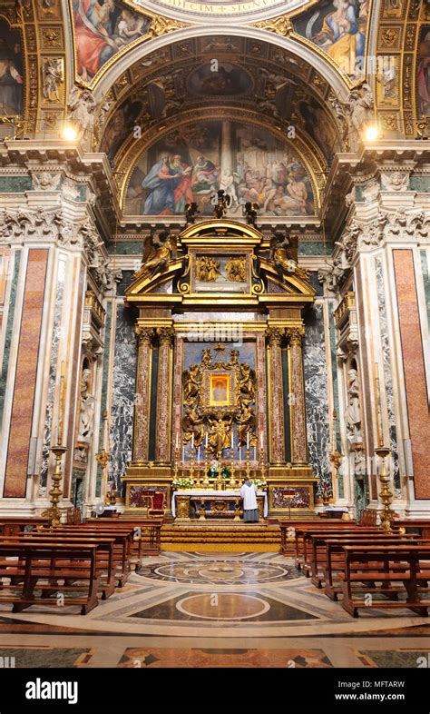 Church of Santa Maria Maggiore. Rome, Italy Stock Photo - Alamy