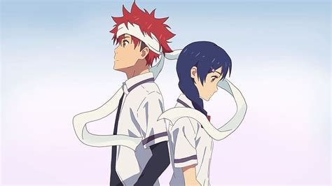 Anime Sōma Yukihira Megumi Tadokoro Food Wars Shokugeki No Soma Hd