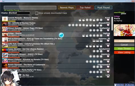 [Archived] osu!direct Auto-downloads in map browser · forum | osu!