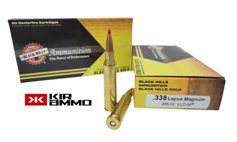 Black Hills Gold 338 Lapua Mag Same Day Shipping 285 Grain Hornady Eld M 1c338lapbhgn2 20