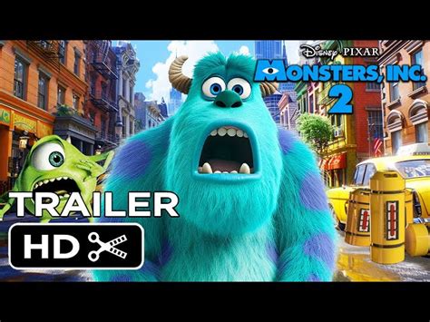 Monsters Inc 2 2025 Teaser Trailer Disney Sequel Pixar Animated