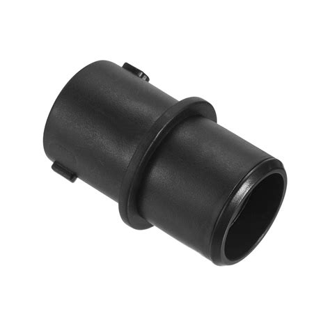 Uxcell Vacuum Hose Adapter 50mm To 40mm Plastic Cleaner Hose Converter Black