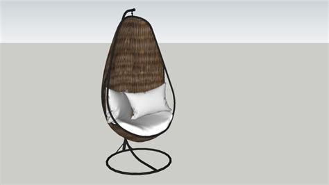 Cocoon Chair Kursi Gantung 3d Warehouse Chair Rattan Chair