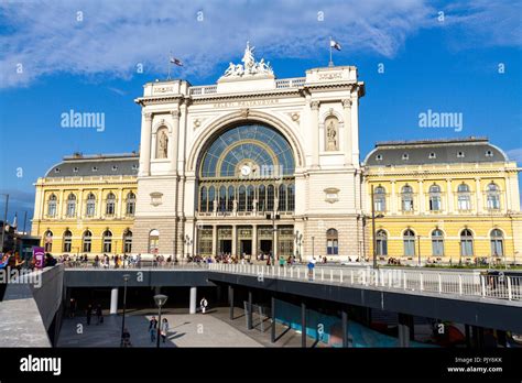 The Budapest Keleti Eastern Railway Station In Budapest Hungary