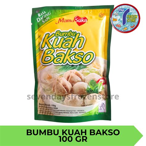 Jual Bumbu Kuah Bakso 100 Gr Shopee Indonesia