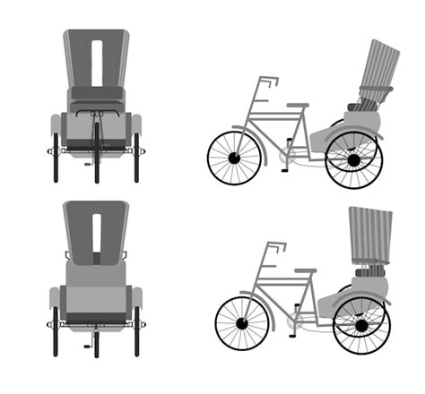 Premium Vector Bangladeshi Rickshaw Vector