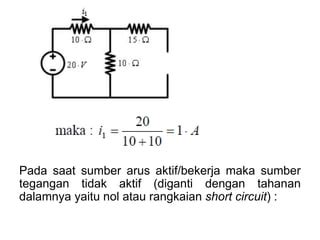 Teorema Rangkaian Listrik Ppt