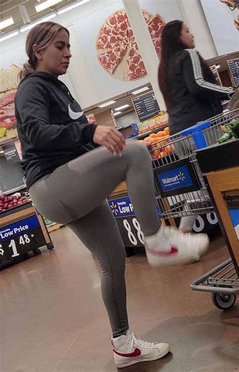 I Cant Believe She Just Did That Sexy Milf Lifts Leg For Me Spandex Leggings Yoga Pants