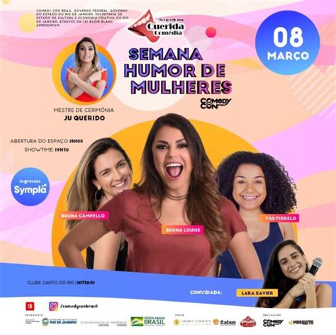 STAND UP COMEDY SEMANA HUMOR DE MULHERES Bruna Louise Yas Fiorelo