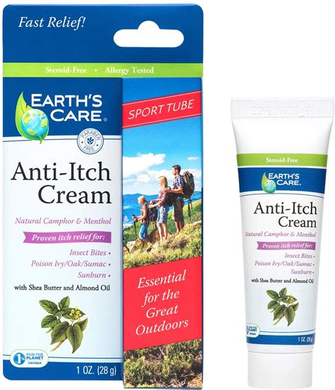 Earths Care Anti Itch Cream 1 Oz Fresh Health Nutritions