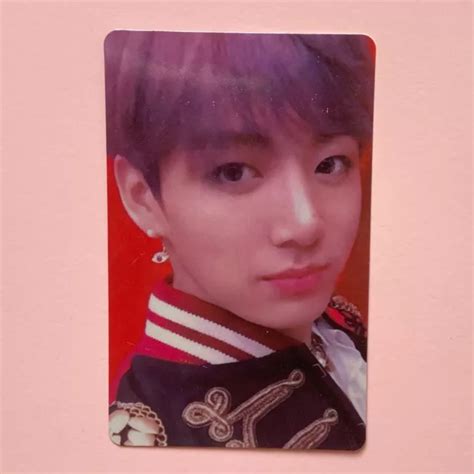 Bts Jungkook Love Yourself Tear Y Single Photocard Bangtan Jk Army Kpop New Eur 495