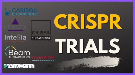 Crispr Clinical Trials 2022 Update Youtube