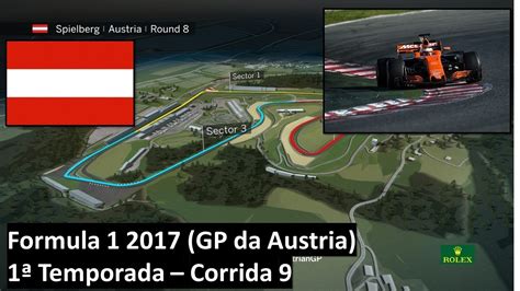 F1 2017 Modo Carreira GP Da Austria T1C9 Mclaren YouTube