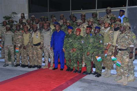 Arrivée des 46 soldats ivoiriens à l aéroport Félix Houphouët Boigny d