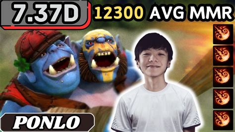 7 37d Ponlo OGRE MAGI Hard Support Gameplay 20 ASSISTS Dota 2 Full