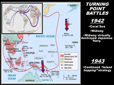 Battle Of Coral Sea Map